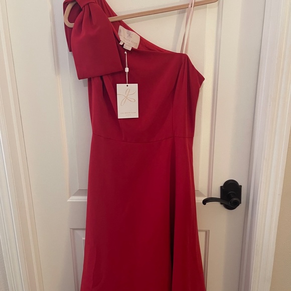 Gal Meets Glam Red Yvonne Dress - Picture 6 of 6